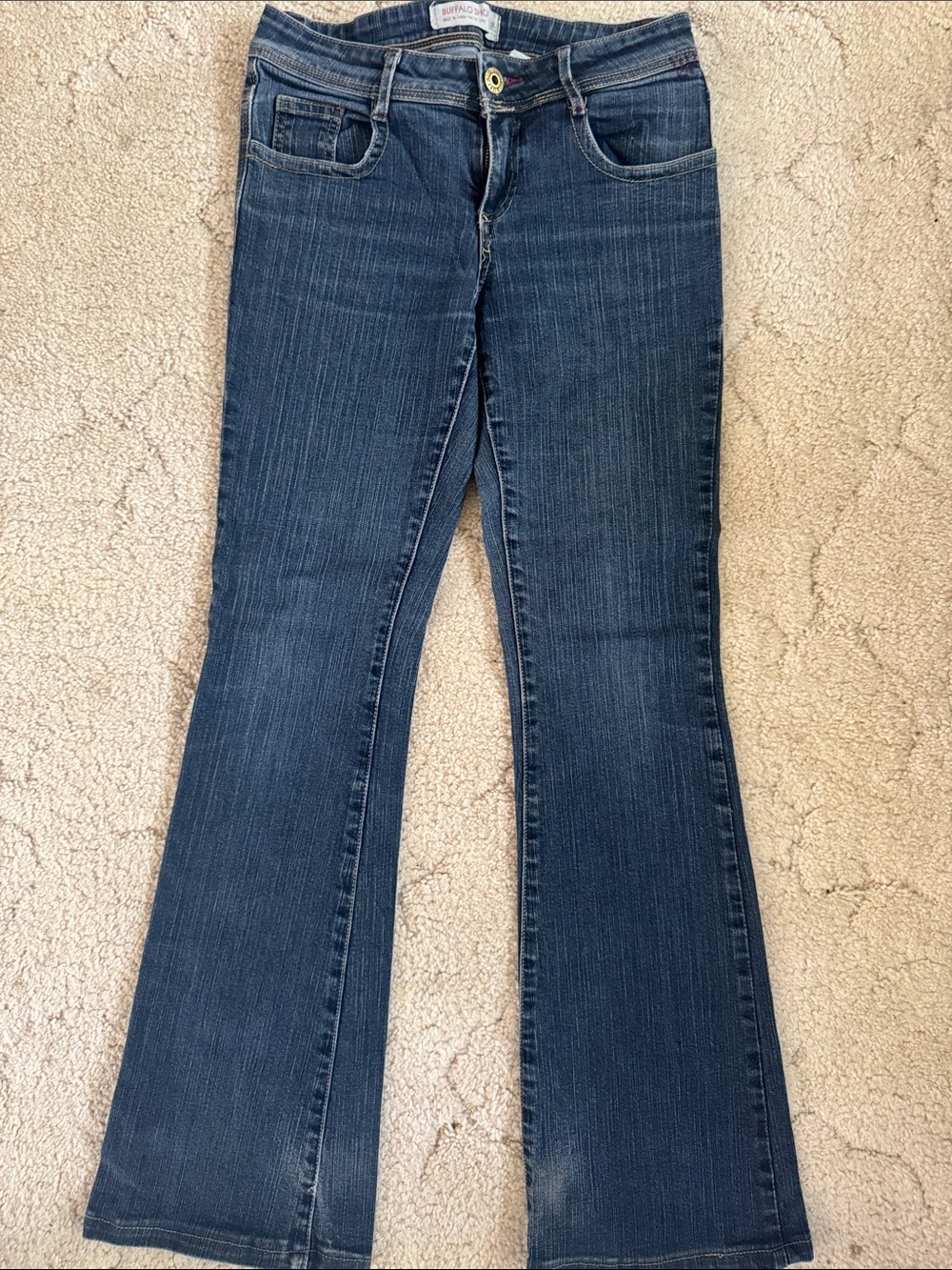 Buffalo David Bitton Dark Blue Flare Jeans